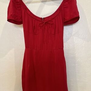 Dolce Gabbana Red Dress Size 36. Worn Once Originally Paid